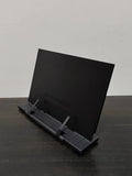 Support de lecture pliable 39 cm en plastique noir pour livres et tablettes réglable